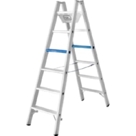 Stufenstehleiter Alu ERGO Plus 2x10 Stufen 7110-7E