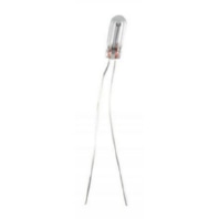 Gl�hlampe T3/4 2,5x6,5mm 12V 50mA mit Drahtende 19082