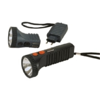 Flashlight 175mm rechargeable black 46080