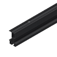 Facade system top 4575mm, black anodized 36123-4575