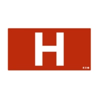 Pictogram for emergency luminaire GuideLed 30m Hydrant