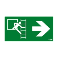 Insert sheet/plate for emergency FT2EWEC-PICTO-EWR