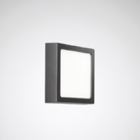 LED-Wandleuchte anthrazit Skeo Square 7867940