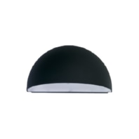 Wandleuchte E27 schwarz 614390