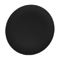 Tastenschild Flush 30mm schwarz MINUS ZBAF2935