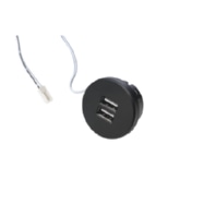 USB-LED-Sicherheitstrafo 2x24VDC 2500mm sw 21700101003