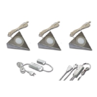 3er-Set LED-UB-Leuchte 2-LEDww eds+TrafoEBS 61055931203