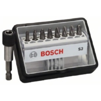 Schrauberbit-Set 8+1-tlg, S PZ 2607002561