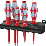 Schraubendreherset edelstahl.+Rack 05022745001