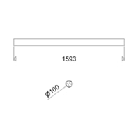 Ersatzrohr PMMA 110 058