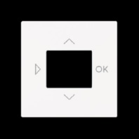 Cover plate for time switch cream white 6435-44M