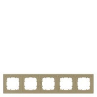 Frame 5-gang gold 5TG1325-0MG
