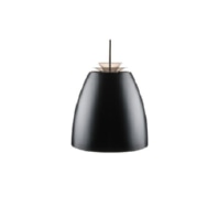 Pendelleuchte E27 2700K, schwarz/go 312368