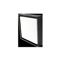 LED-Wand-u.Deckenleuchte 4000K, schwarz 605394