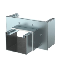 Coupler for fire-resistant duct PLM RP 1220 FS