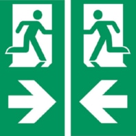 Pictogram for emergency luminaire 40071354509