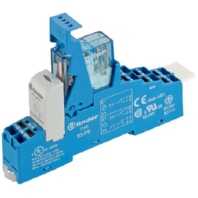 Coupling relay with push-in terminals, 1 changeover contact 48.P6.7.024.4050