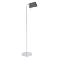 Floor lamp 1x8W LED exchangeable nickel 58120150