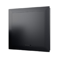 Fassadenblende ohne Filter, schwarz ELS-FB-F black