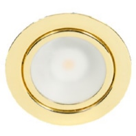LED furniture recessed light warm white, gold 1850208479