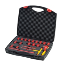 Ratschenschlssel-Set iso. 3/8 20tlg. i.Koffer 7207NK2001