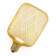 LED decorative lamp E27, 827, gold DLFL.Q100GO3.5W827F