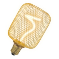 LED decorative lamp E27, 818, dimmable DLH.F.SQ10018GDD3.5W