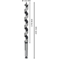 Hexagon holder drill 16x235mm 2608597630