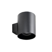 Wall mounting module round black 45200180