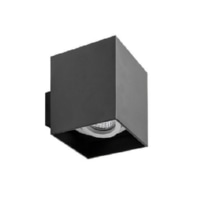 Wall-mounted module square black/white 45203560