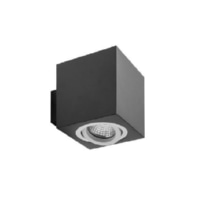 Wall-mounted module square black/white 45210560