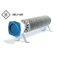 Rippenrohrheizofen, 750W, 42V SELV RiRo u 750 42V
