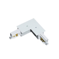 Coupler/connector L-shape for luminaires ST-E L/PE-OUT/9012WS