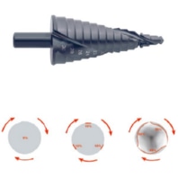 Kwik Stepper step drill with ROTASTOP shank, 50069845