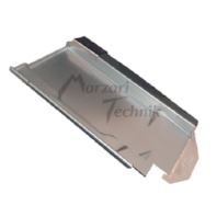 Metalldachplatte Ex Ton 260 schwarzgr Mtp ExTon260 sg
