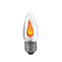 Candle-shaped lamp 3W 230V E27 clear 531.00