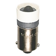 Single LED yellow 130VAC 35824