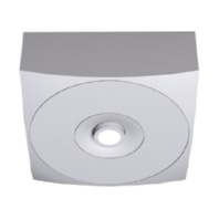 LED-Sicherheitsleuchte Decke, Linsen, quad. EAQL421SC