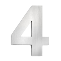 Label for house no. luminaire GHN-4