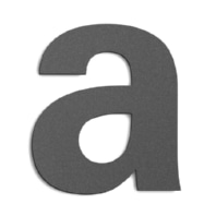 Label for house no. luminaire GHN-a anthrazit
