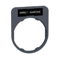 Schildtr�ger 40x50mm ARRET-MARCHE 30mm ZBYF2166C0