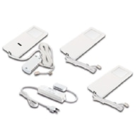 3er-Set LED-UB-Leuchte warmwei� wei� mit Schalter 61056530201