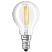 LED-Tropfenlampe E14 827, Filament RLD40827/C 43920817
