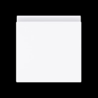 Frame 1-gang white 2518-WD-44G