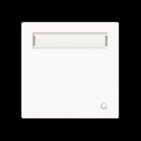 Cover plate for switch/push button 1764 N/KI-44M