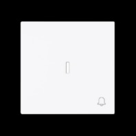 Cover plate for switch/push button 1789 KI-44G
