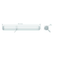 Antrieb LW25-B44, 24VDC 0,4Nm 40U/min 10,8W 1000032