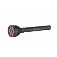 Flashlight 405mm rechargeable black X21R
