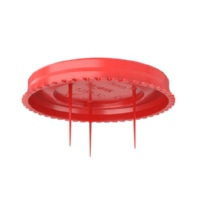 Cover for flush mounted box round 1281-32