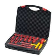 Ratschenschlssel-Set iso. 1/2 20tlg. i.Koffer 7208NK2001